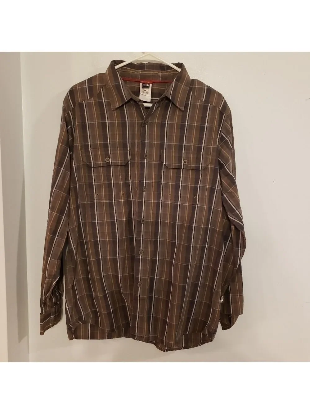 The North Face Mens Button Down Shirt Size Medium